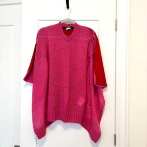 [NWT] Junya Watanabe Mohair and Wool caped sweater